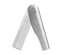 Beaupretty Peine De Bigote Plegable Herramienta Multifunción Para Peinar El Cabello Mini Peine Para Barba Para Hombres.
