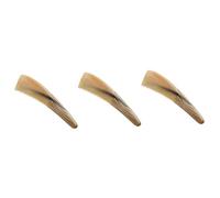 Beaupretty Peine De Cuerno De 3 Piezas Peine De Masaje Floral Curvado Hacia Abajo Engrosado Peine De Peine De Cuerno De 16 Cm Peine De Cuerno De Buey Para Hombres Peine De