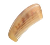 Beaupretty Peine de de Oveja Grueso para Estilistas Peine Antiestático Masajeador para Cabelludo Desenredante Suave para Cabello Grueso y Fino Herramienta Multifuncional Gua Sha para Cuidado