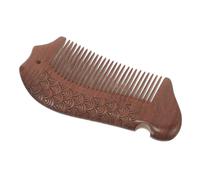 Beaupretty peine de madera peine de parto bien cepillado desenredar mini cuerpo madera portátil decorativo de masaje portátil pequeño de de bolsillo