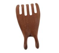 Beaupretty Peine De Masaje De Madera Para Cabelludo Herramienta De Gua Sha Para Ojos Doméstico De Tensión Masaje De Puntos De Acupuntura Masajeador De Sienes Masajeador Facial Portátil