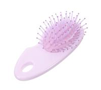 Beaupretty Peine de Masaje Portátil para Mujeres Cepillo Pequeño de Viaje con Colores Divertidos Peine de Mano de Aire para Desenredar y Masajear el Cabelludo para Hogar y