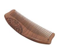 Beaupretty peine hair care cepillo para desenredar el cabello garrapata aceite del cuero cabelludo masajeadores manuales del cuero cabelludo caspa accesorios para el cabello Sándalo Black