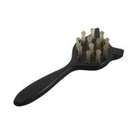 Beaupretty Peine para Gatos Forma de Cuerno Desenredante de Pelo Masajeador de Meridianos Herramienta de Masaje Manual Cuidado del Cabello de Gatos el Hogar