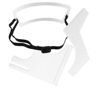 Beaupretty Peine Para Peinar El Cabello Guía Para Forma Plantilla Para Afeitar El Escote Herramienta Para Forma Línea Del Cabello Para Cortes De Caseros