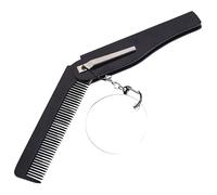 Beaupretty Peine Plegable Espejo Ovalado y Peine De Viaje Para y Cabello Accesorio Práctico y Portátil Para Hombres Diseño Compacto Para Bolsos y Mochilas