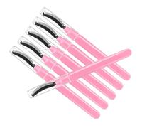 Beaupretty Peines para Pestañas Cubierta Protectora Set de 6 de Silicona Suaves y Portátiles Ideales para Maquillaje de Ojos y Extensiones de Pestañas