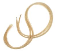 Beaupretty Pelo de Crin de Caballo para Arco de Violín Beige, Práctico y Resistente, 2 Paquetes para Estudiantes y Principiantes en Práctica en Casa