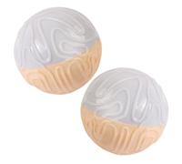 Beaupretty Pelota Interactiva para Perros 2 Unidades Gris, Bola Antimordeduras Sonido para Masticar y Lanzar, Juguete para Mascotas Que Reduce Aburrimiento y Cuida Dientes, Adecuado