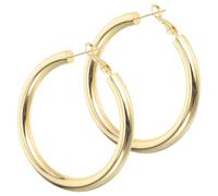 Beaupretty Pendientes De Aro Para Mujer Pendientes Gruesos y Elegantes Para Bodas y Fiestas Diario