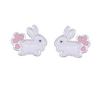 Beaupretty Pendientes De Flor De Cerezo Pendientes De Pascua Para Mujer Pequeños y Delicados Para Uso Diario o Ocasiones Especiales