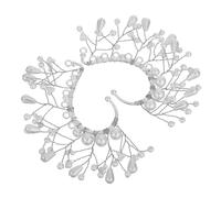 Beaupretty Pendientes Ear Cuff para Mujeres Pendientes de de Boda sin Perforación con Perlas Blancas Imitación Artesanales para Novias de Honor Especiales