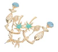 Beaupretty Pendientes Estilo Hawaiano De y Estrella De Mar De Joyas De Playa Para Mujer Para Vacaciones La Playa Tropical