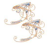 Beaupretty Pendientes Tipo Ear Cuff De Presión Para Mujer Pendientes De Hadas Llamativos Decoración De Joyería Para Adolescentes Joyería Orejas Envolventes