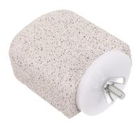 Beaupretty Percha para Pájaros Piedra Pómez Palo De Pie para Pájaros Jaula para Pájaros Perca Plataforma De Molienda Soporte para Perchas para Cacatúas Periquitos Y Pinzones Gris Claro