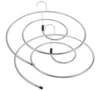 Beaupretty Percha para secar Ropa en Espiral de Acero Inoxidable, 2 Piezas, Estante de Secado, Giratorio, para sábanas y Mantas, lavandería Varios Estilos