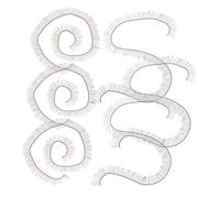 Beaupretty Pestañas Postizas para Muñecas Negras y Marrones 20 Piezas 20x0.8 Cm Ultrafinas Volumen Natural para Maquillaje DIY Accesorios Creativos para Coleccionistas