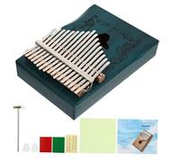 Beaupretty Piano De Pulgar De Madera De Teclas Kalimba Portátil Para Principiantes Instrumento De Dedo Piano De Pulgar