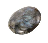 Beaupretty Piedra de Luz de Luna Gris Cristal Natural Pulido para Meditación Equilibrar Chakras Cristaloterapia Yoga
