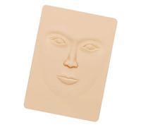 Beaupretty Piel Sintética Para Práctica Piel De Silicona Flexible y Duradera Para Formación Maquillaje Permanente Accesorio Para Entrenamiento Cara Humana
