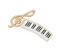 Beaupretty Pin de Piano Notación Creativo para Mujeres Broche de Elegante y Accesorio de Moda para Ropa para y Ocasiones Especiales