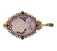 Beaupretty Pin Victoriano para Mujer Diseño Clásico de Aleación, Pin Decorativo Fácil de Poner y Quitar, Adecuado para Eventos como Concierto o Baile de Negocios