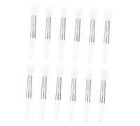 Beaupretty Pinceles De Silicona Para Lápiz Labial y Bálsamo, 12 Piezas Mini Mango Cómodo, Aplicadores Para Maquillaje y Mascarillas, Ideales Para Llevar En Bolso o Neceser