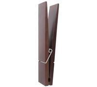Beaupretty Pinza Grande para Ropa de Madera Natural, Colgador de Toallas para Baño, Gancho Decorativo de Pared, Soporte Práctico para Organización en Hogar y Hotel, 1 Unidad