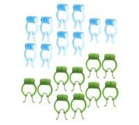 Beaupretty Pinza Nasal para Entrenamiento de Respiración Pulmonar 20 Unidades Tapones Nasales Tapón para El Sangrado Nasal Pinza Nasal para Diferentes Tipos de Nariz