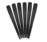 Beaupretty Pinzas de Peluquería de Plástico para Cortar el Pelo 6 Unidades Tamaño Mediano para Hogar y Salón Uso Profesional Herramientas para Seccionamiento de Cabello Color Aleatorio