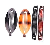 Beaupretty Pinzas de Plátano para Cabello y Peine Tipo Banana 8 Piezas Tamaño Mediano para Mujer y Niña Uso Diario Accesorios Cabello