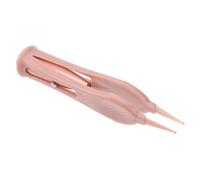 Beaupretty Pinzas Para Bebés De Limpieza Nasal y Orejas Luz Led, Antideslizantes, Acero Inoxidable y Silicona, Color Rosa, Aptas Para Ombligo y Ojos, Uso Infantil Seguro