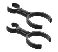 Beaupretty Pinzas Para Micrófono Para Flauta y Instrumentos De Viento 2 Unidades, Soporte Ajustable Resistente, Compatible Flautas Dulces y Traveseras, Adecuado Para Conciertos y Grabación Profesional