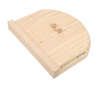 Beaupretty Placa De Madera Maciza Para Puertas De Hadas De Interruptor Placa De Control De Luz Para Enchufes De Pared Prueba De Mascotas Oculta Manchas y Agujeros La Pared Para Dormitorios in