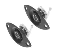 Beaupretty Placa de Salida para Guitarra Eléctrica Metálica Resistente con Tornillos Duradera y Ruido Compatible Guitarra Electrónica de Negras