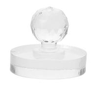Beaupretty Plato De Sombra De Ojos Palo Prosperar Barra De Sombra De Ojos Paleta Esponja Base Estampador De Sombras De Ojos Brillar Sello De Presión De Sombra De Ojos Transparent Acrílico