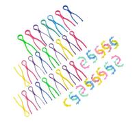 Beaupretty Portabobinas para Máquina de Coser Clip de Bobina de Plástico, Abrazaderas para Organización de Carretes de Hilo, Juego de 25 Clips Fijos para Costura, Accesorios para Hilos