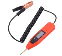 Beaupretty Probador Digital de Circuitos para Automoción Lápiz Detector de Voltaje Dc Portátil con Pantalla LED Herramienta para Coches Camiones y Suv Alta Sensibilidad y Detección Rápida de