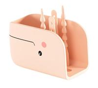 Beaupretty Protector de Grifo de Baño Forma de para de Seguridad para Grifos de Instalar y Limpiar Color Melocotón