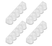 Beaupretty Protector para Tacones Transparentes de Zapatos de Baile, Funda Resistente de PVC, 10 Pares L, Protege Tacones y Previene Desgaste
