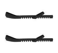 Beaupretty Protectores de Cuchillas para Patines de Hielo Artísticos y Hockey, Fundas Negras de Goma para Patinaje sobre Hielo, Tamaño 36 Cm, Cubiertas Antideslizantes para Adultos
