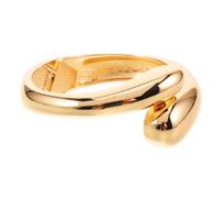 Beaupretty Pulsera brazalete abierta joyas boho para mujer brazalete con irregular brazalete grueso abierto joyas gruesas Joyas para mujeres brazaletes de declaración punk cobre Dorado