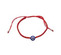 Beaupretty Pulsera Fortuna Ojo Turco Tejida Mano Ajustable Con Cuentas Protege Contra Mala Suerte Para Mujer y Hombre