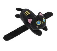 Beaupretty Pulsera Ligera y Fácil de Llevar Forma de Gato Negro de Peluche Adecuado para Fiestas Accesorio Decorativo para Muñeca