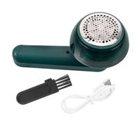 Beaupretty Quitapelusas Eléctrico para Ropa USB Recargable 1 Unidad Verde Oscuro Quitapelusas Portátil Tecnología Avanzada Adecuado para Eliminar Pelusa en Suéteres y Uso Doméstico