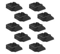 Beaupretty Recipientes de Agua para Reptiles 10 Piezas, Comederos Compactos de 5.6 X 4.5 Cm para Arañas y Grillos, Plástico Antiahogamiento, Bebedero Seguro Prueba de