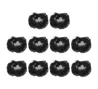 Beaupretty Redes Elásticas para Pelo Negro 10 Piezas Malla Tejida para Moños Ballet y Danza Accesorios Reutilizables para Niñas y Mujeres
