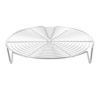 Beaupretty Rejilla Redonda de Acero Inoxidable 304 para Cocinar al Vapor 3 Patas, Ligera y Ventilada, Adecuado para Cocina Doméstica y Restaurante