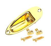 Beaupretty Retenedores de Cuerdas para Guitarra Eléctrica Accesorio de Salida Estilo Barco Dorado con Tornillos Fácil Instalación y Duradero para Guitarra