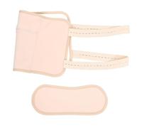 Beaupretty Reutilizables de Aceite de Ricino para Cuello y Cintura Envoltura Suave para Cuidado Térmico Diseño con Botón y Broche Material para Relajación y Bienestar